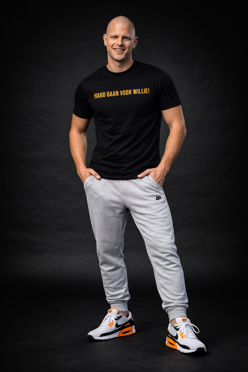 Uptempo United T-Shirt - Hard Gaan Voor Willie!