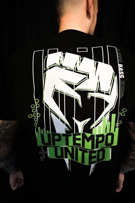 Uptempo United T-Shirt - Heavy Bass Junky